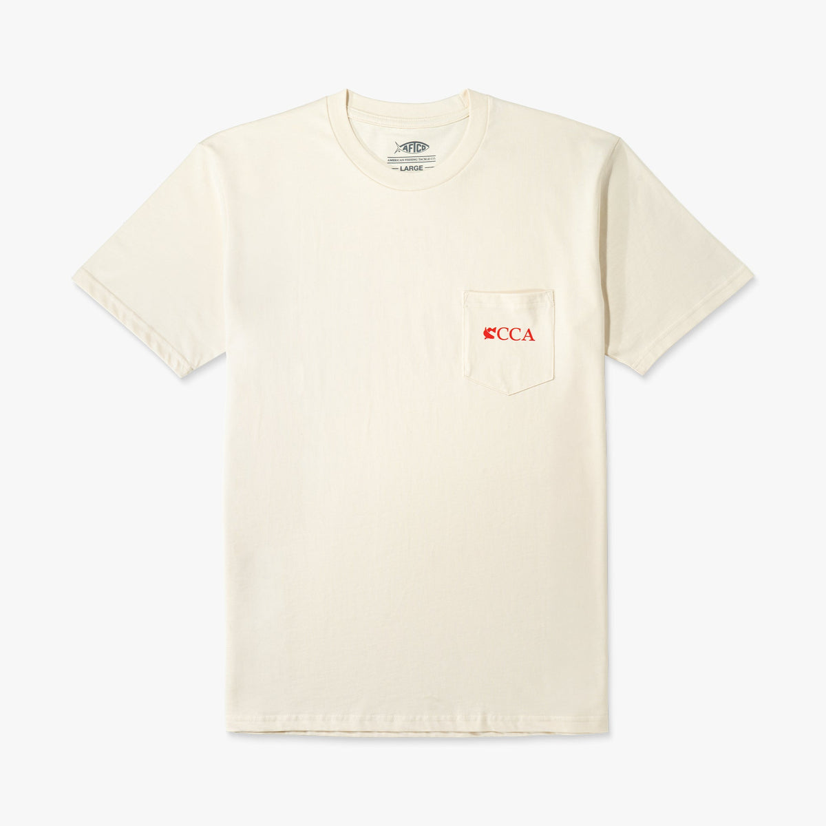 Ecru CCA Father's Day SS T-Shirt / AFTCO Sale