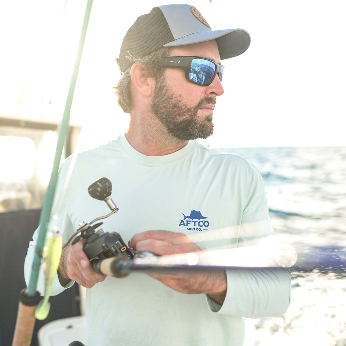 Sprout Summertime UVX LS Sun Protection Fishing Shirt / AFTCO Classic
