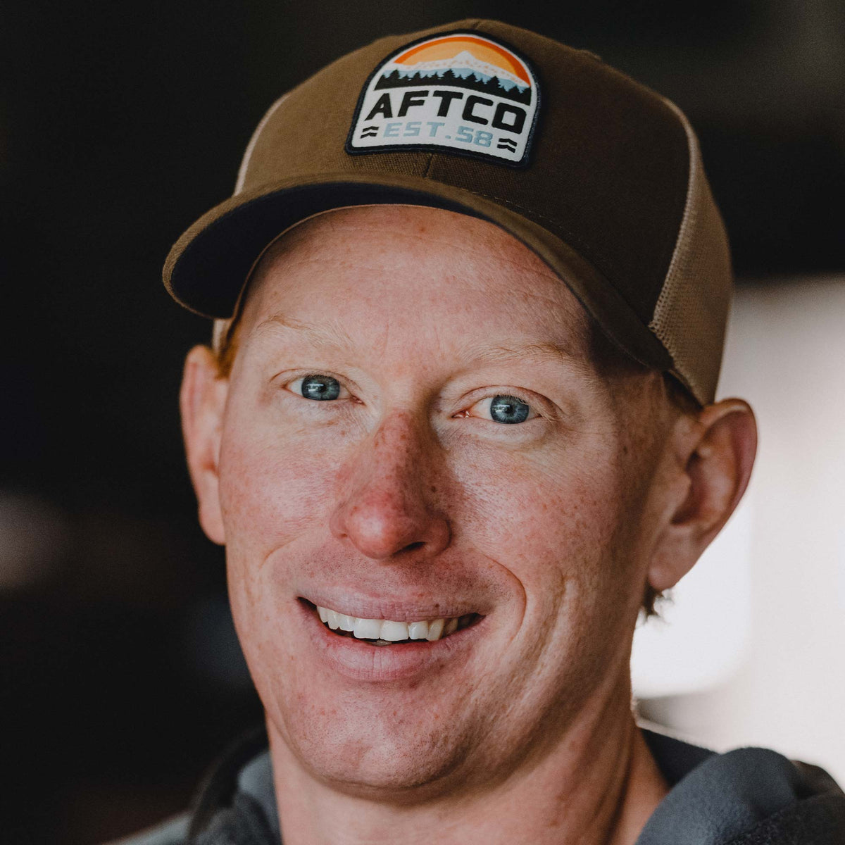 Olive Rustic Fishing Hat / AFTCO Essential