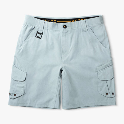 Naval Storm Camo Pinnacle Fishing Shorts / AFTCO Essential