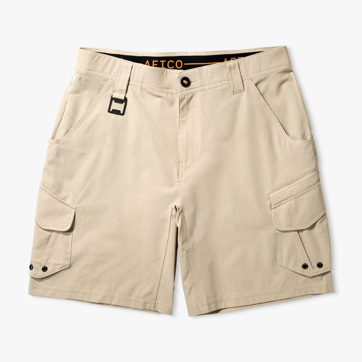 Naval Storm Camo Pinnacle Fishing Shorts / AFTCO Essential