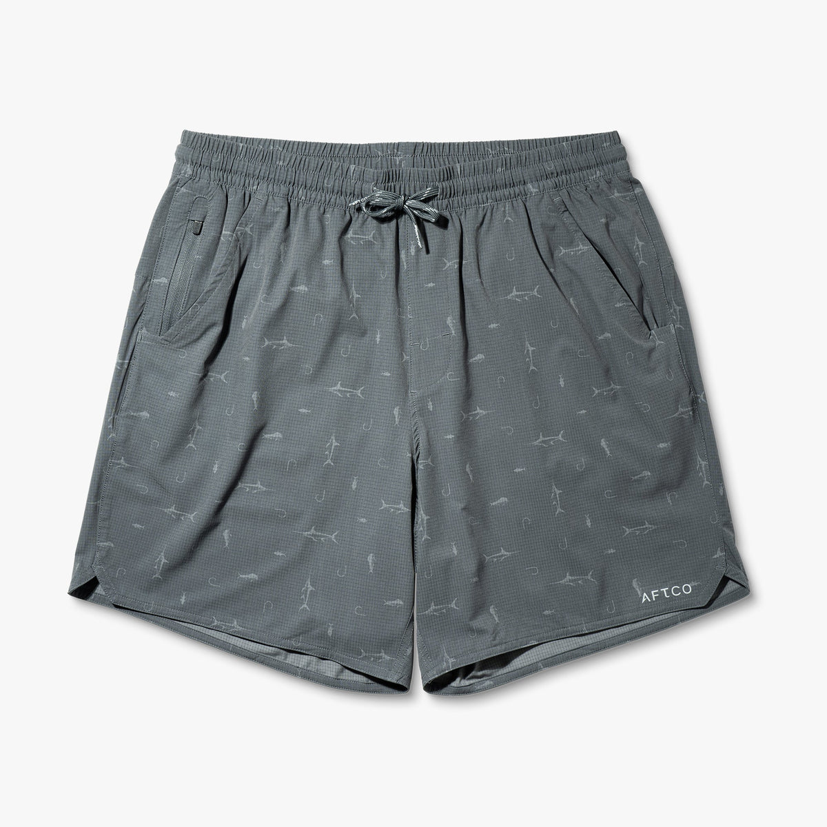 Olive Current Camo Swiftwater Volley Shorts / AFTCO Trending