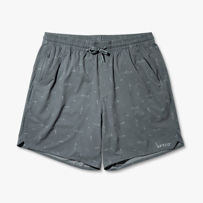 Olive Current Camo Swiftwater Volley Shorts / AFTCO Trending