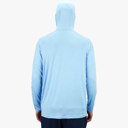 Coral Sands Heather Samurai Long Sleeve Sun Protection Hoodie / AFTCO Discount
