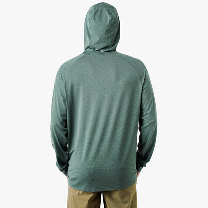 Coral Sands Heather Samurai Long Sleeve Sun Protection Hoodie / AFTCO Discount