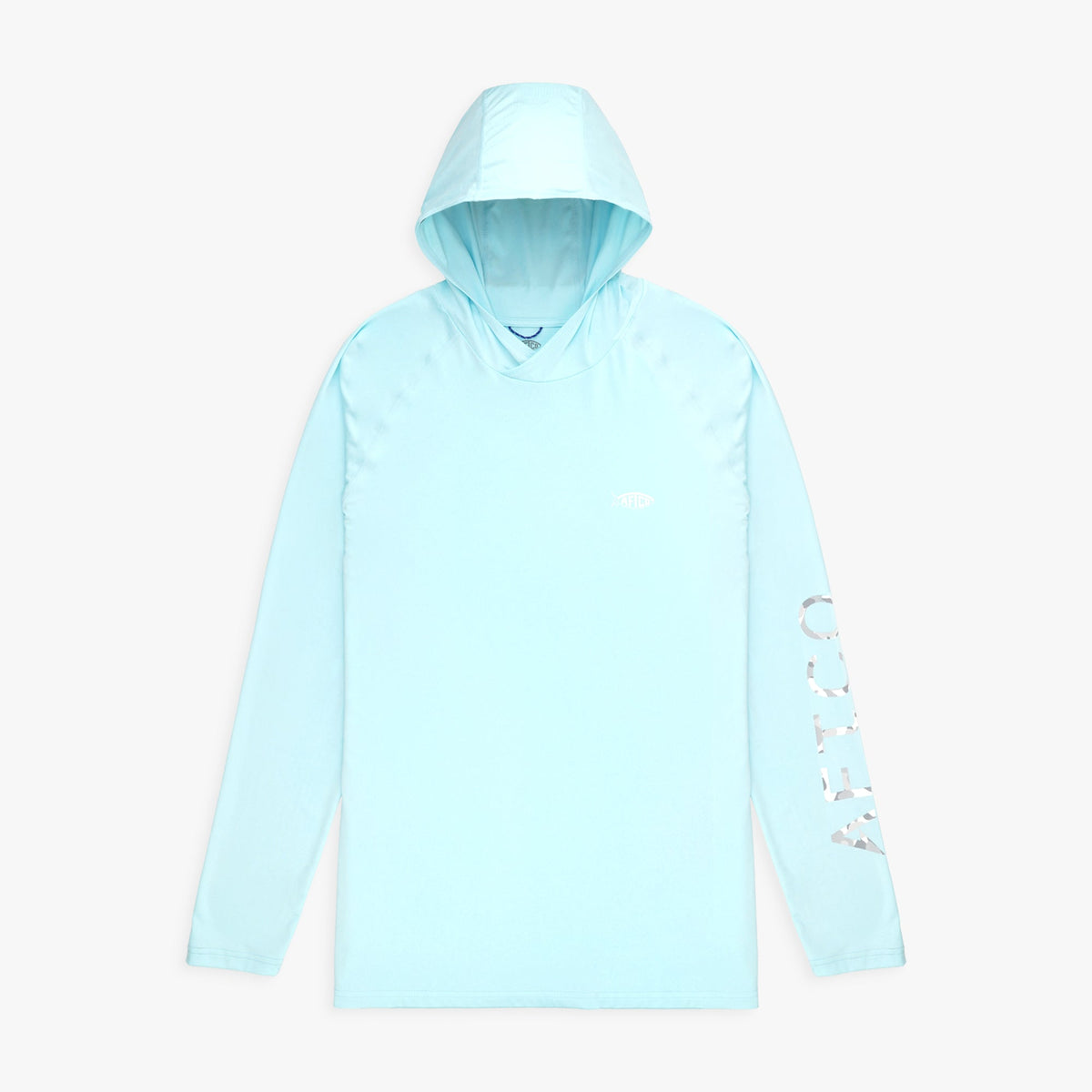 Coral Sands Heather Samurai Long Sleeve Sun Protection Hoodie / AFTCO Discount