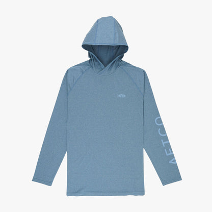 Coral Sands Heather Samurai Long Sleeve Sun Protection Hoodie / AFTCO Discount