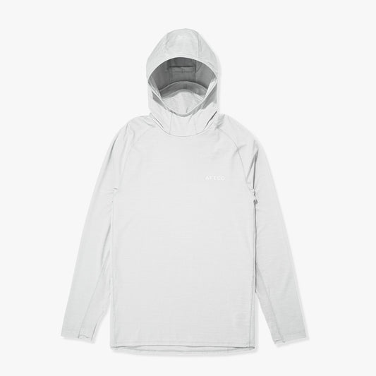 Oyster Gray Heather Adapt Tactical Phase Change Performance Shirt / AFTCO Smart Buy