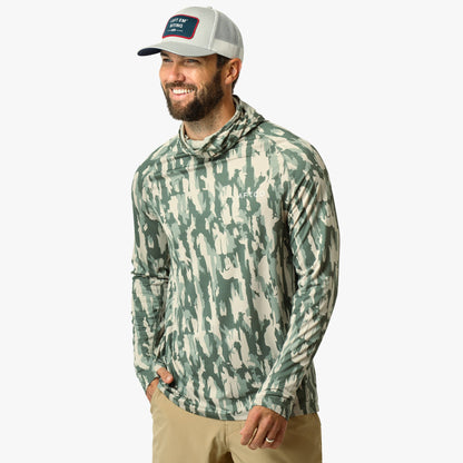 Oyster Gray Heather Adapt Tactical Phase Change Performance Shirt / AFTCO Smart Buy