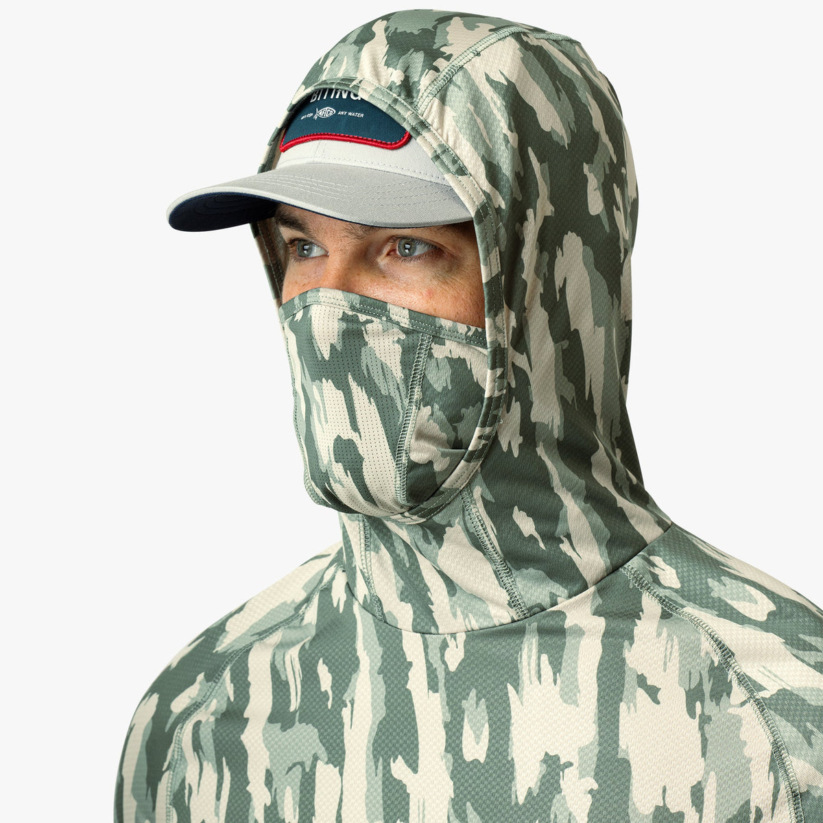 Oyster Gray Heather Adapt Tactical Phase Change Performance Shirt / AFTCO Smart Buy