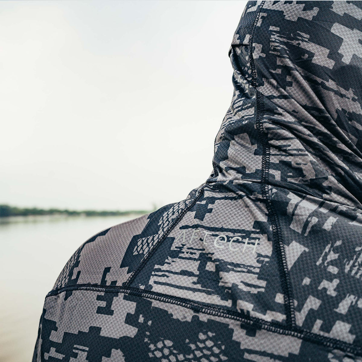 Oyster Gray Heather Adapt Tactical Phase Change Performance Shirt / AFTCO Smart Buy