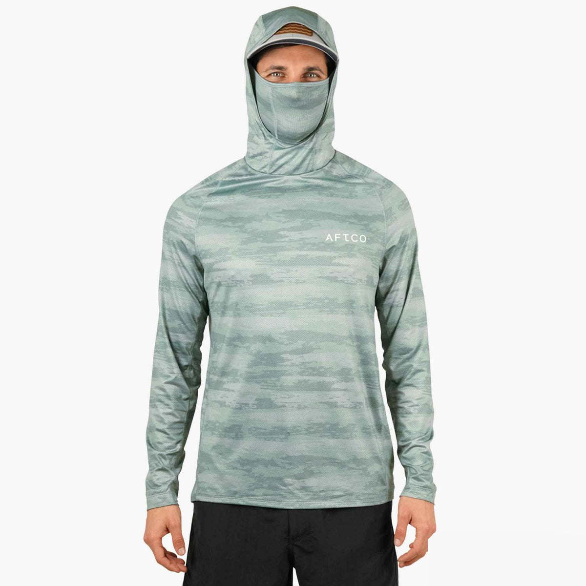 Oyster Gray Heather Adapt Tactical Phase Change Performance Shirt / AFTCO Smart Buy