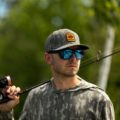 Sand Grouper Camo Ocean Bound Hooded Performance Shirt / AFTCO Top Pick