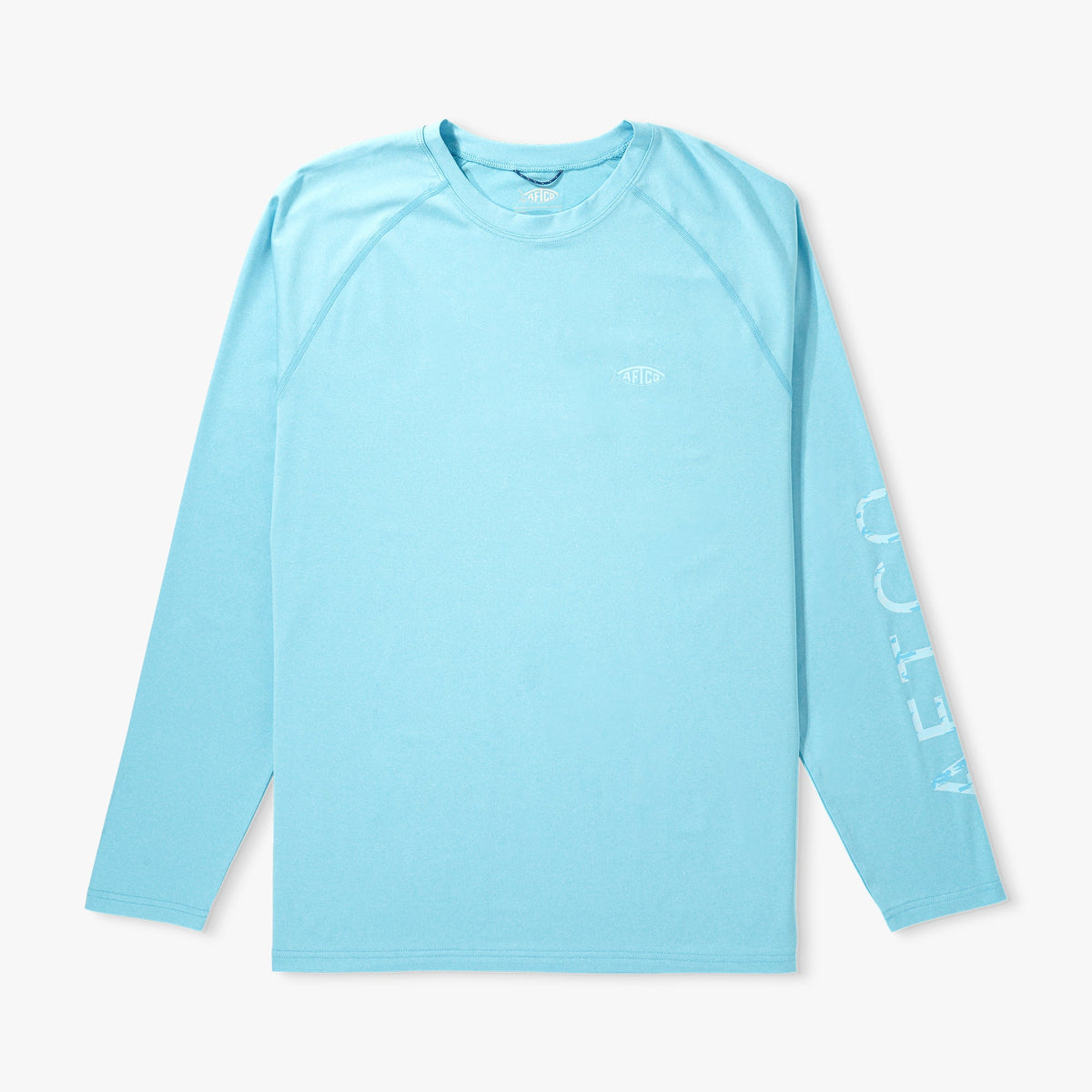 Coral Sands Heather Men's Long Sleeve Sun Protection Shirt - Samurai by AFTCO / AFTCO Best Price