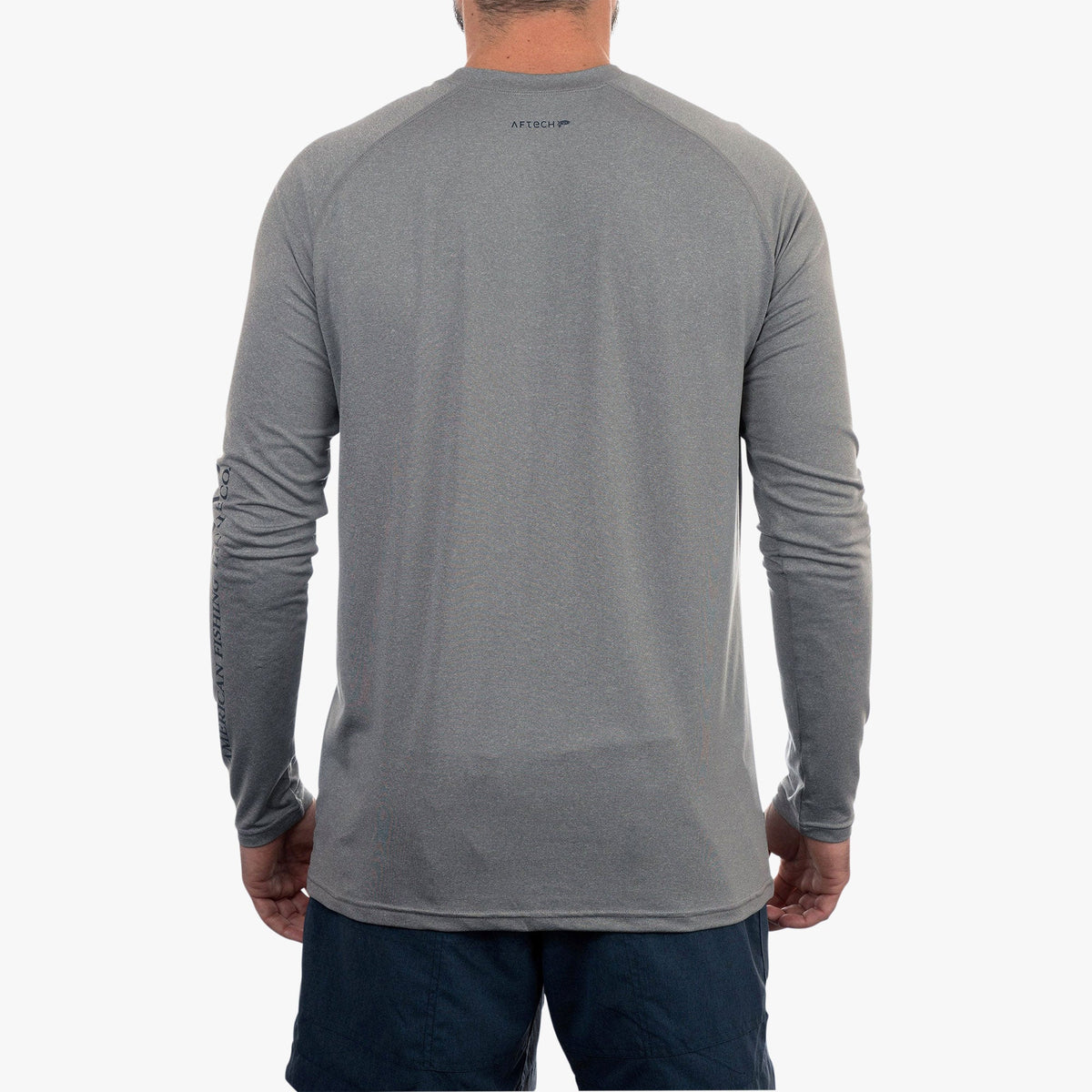 Coral Sands Heather Men's Long Sleeve Sun Protection Shirt - Samurai by AFTCO / AFTCO Best Price