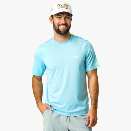 Splish Splash Heather Samurai SS Performance Shirt / AFTCO Best Seller