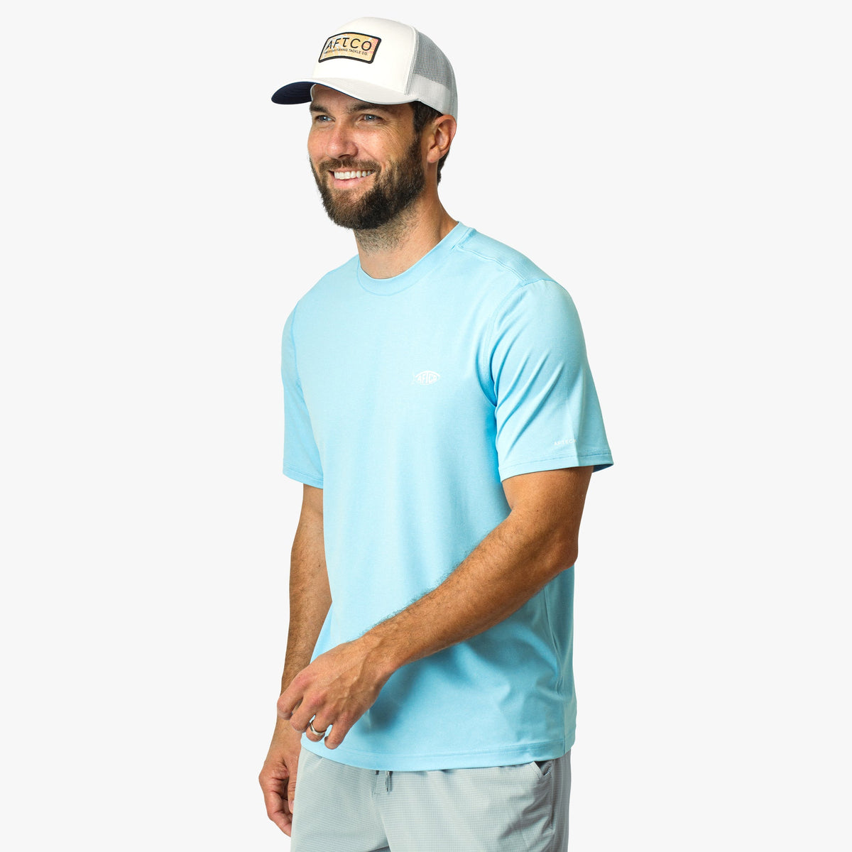 Splish Splash Heather Samurai SS Performance Shirt / AFTCO Best Seller