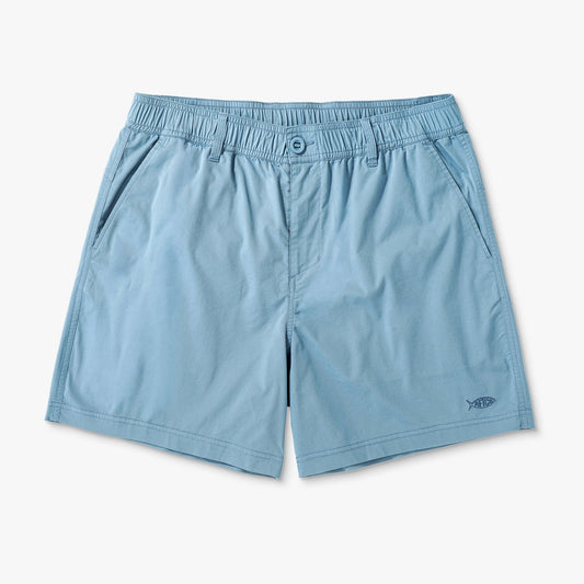 Blue Shadow Landlocked Stretch Shorts / AFTCO Trusted