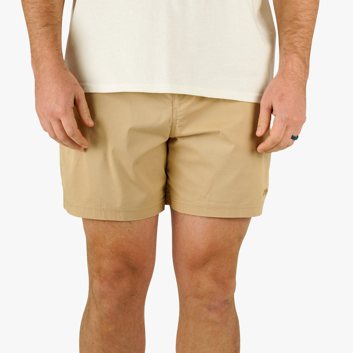 Blue Shadow Landlocked Stretch Shorts / AFTCO Trusted