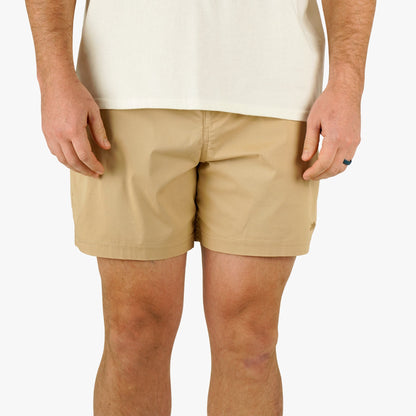Blue Shadow Landlocked Stretch Shorts / AFTCO Trusted