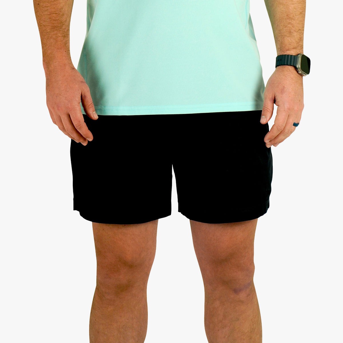Blue Shadow Landlocked Stretch Shorts / AFTCO Trusted