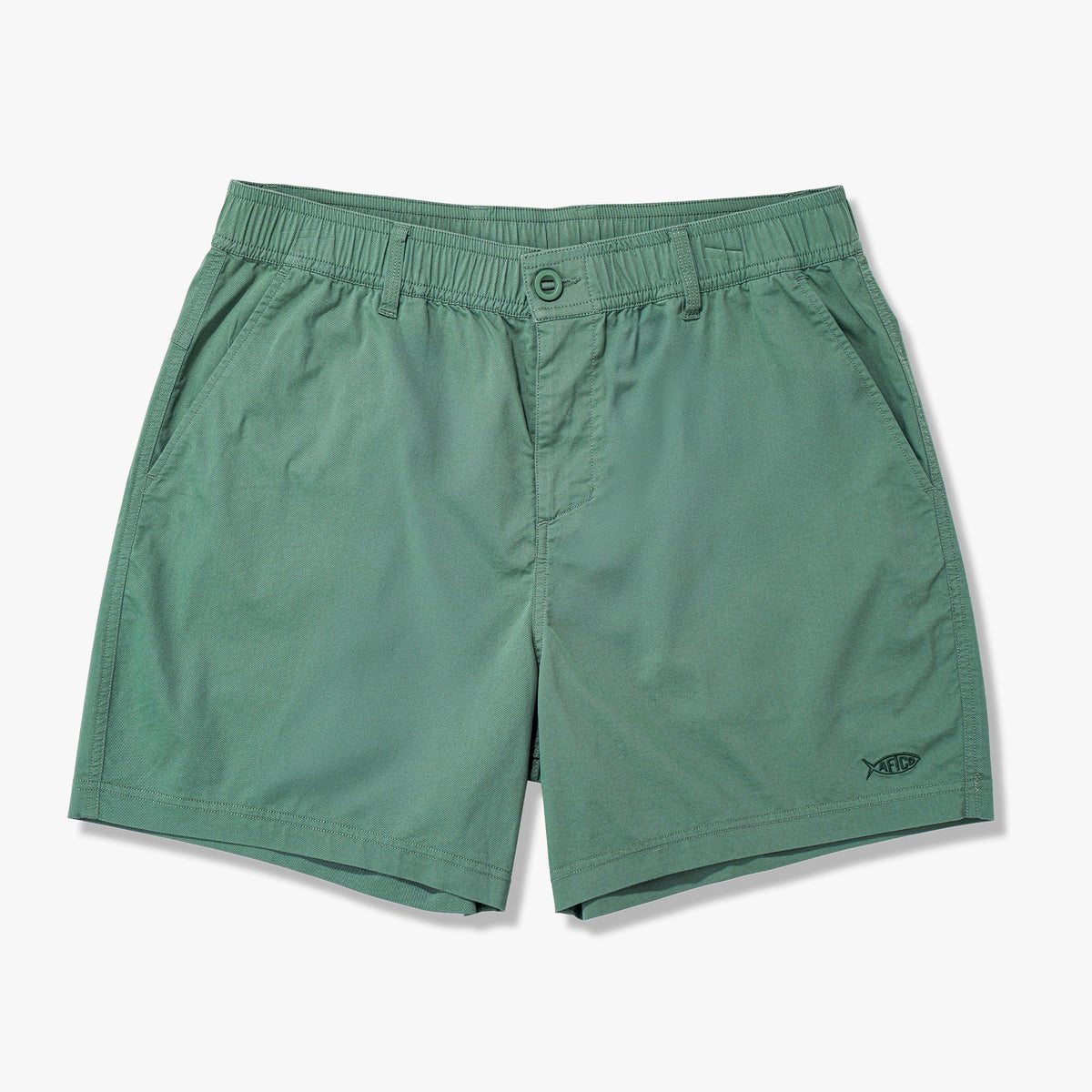 Blue Shadow Landlocked Stretch Shorts / AFTCO Trusted
