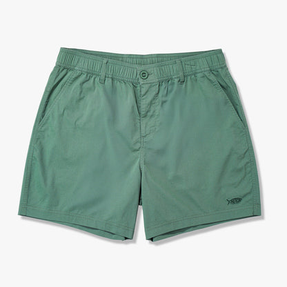 Blue Shadow Landlocked Stretch Shorts / AFTCO Trusted