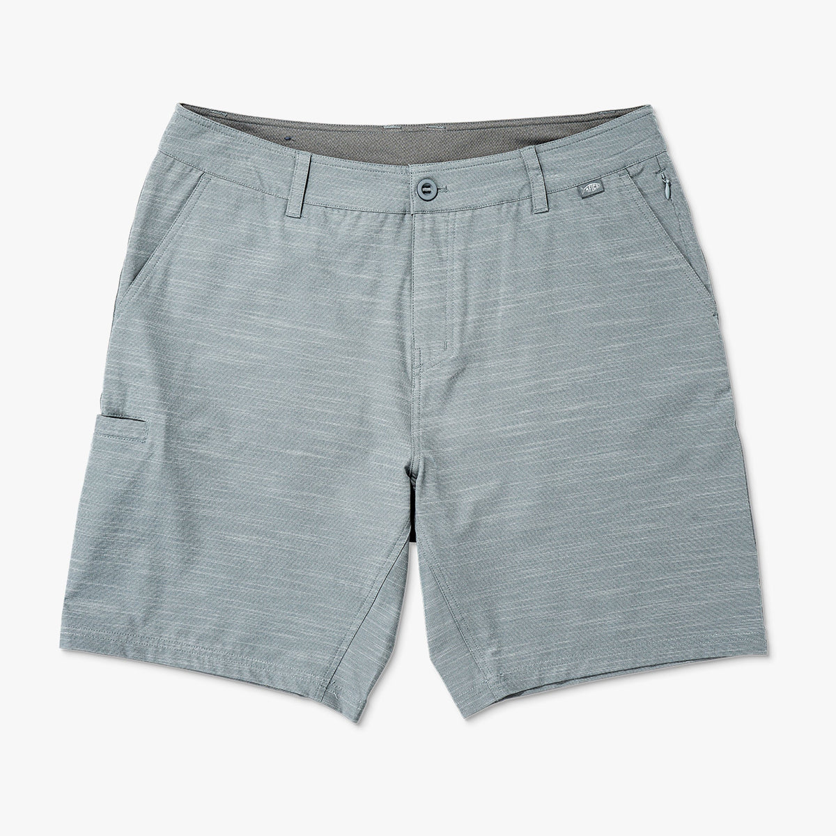 Khaki 7 365 Hybrid Stretch Chino Fishing Shorts / AFTCO Everyday