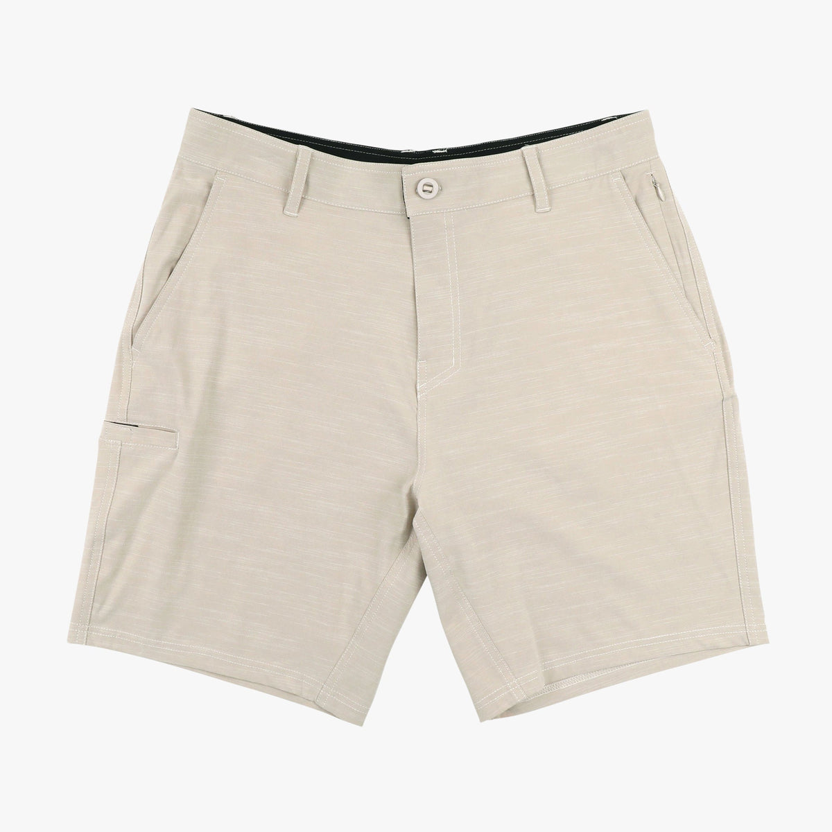 Khaki 7 365 Hybrid Stretch Chino Fishing Shorts / AFTCO Everyday