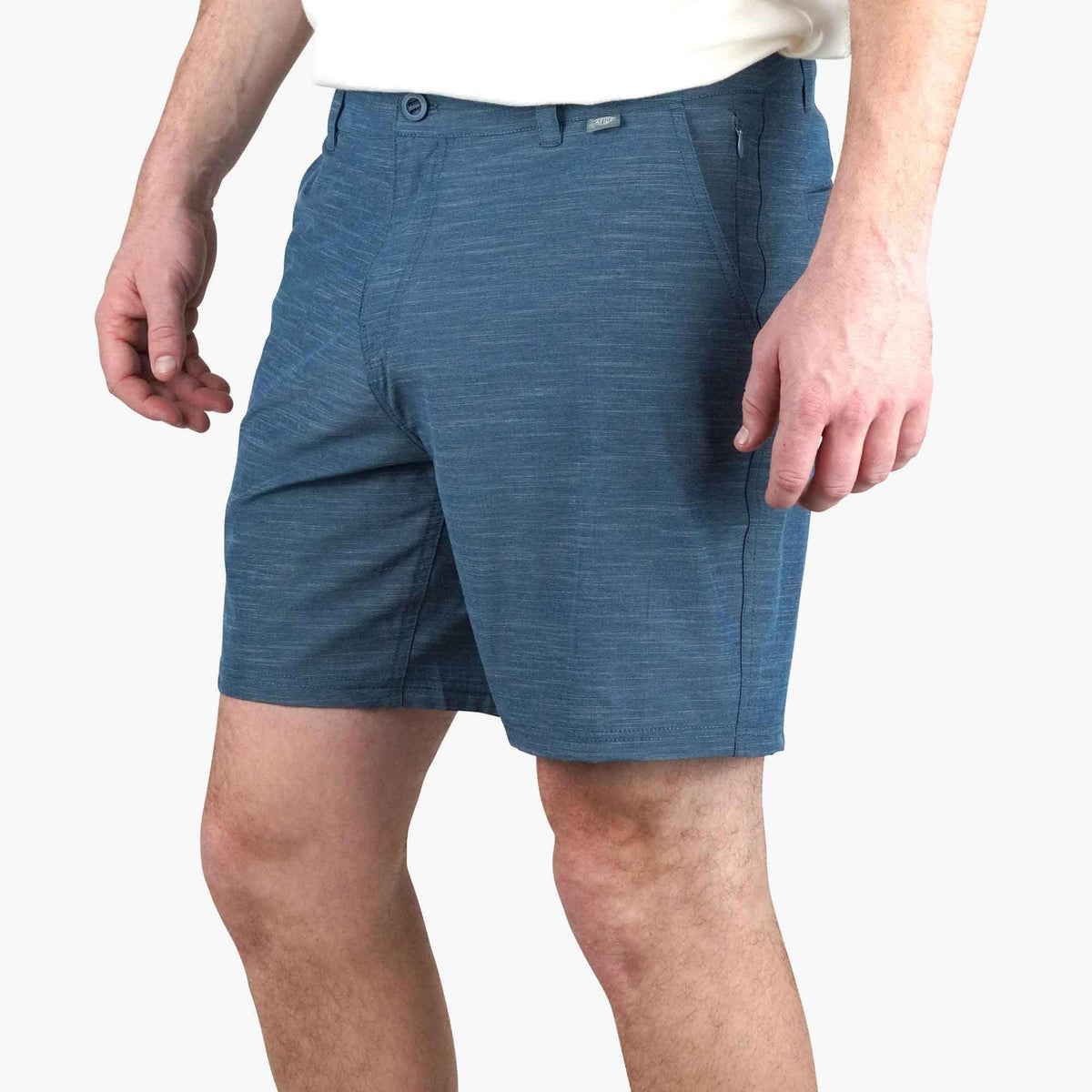 Khaki 7 365 Hybrid Stretch Chino Fishing Shorts / AFTCO Everyday