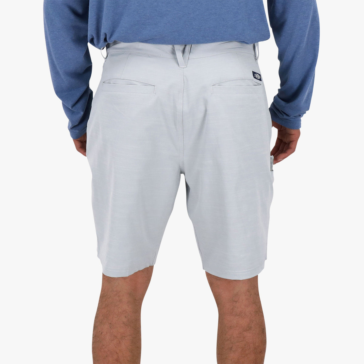 Khaki 7 365 Hybrid Stretch Chino Fishing Shorts / AFTCO Everyday