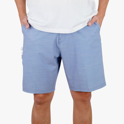 Khaki 7 365 Hybrid Stretch Chino Fishing Shorts / AFTCO Everyday