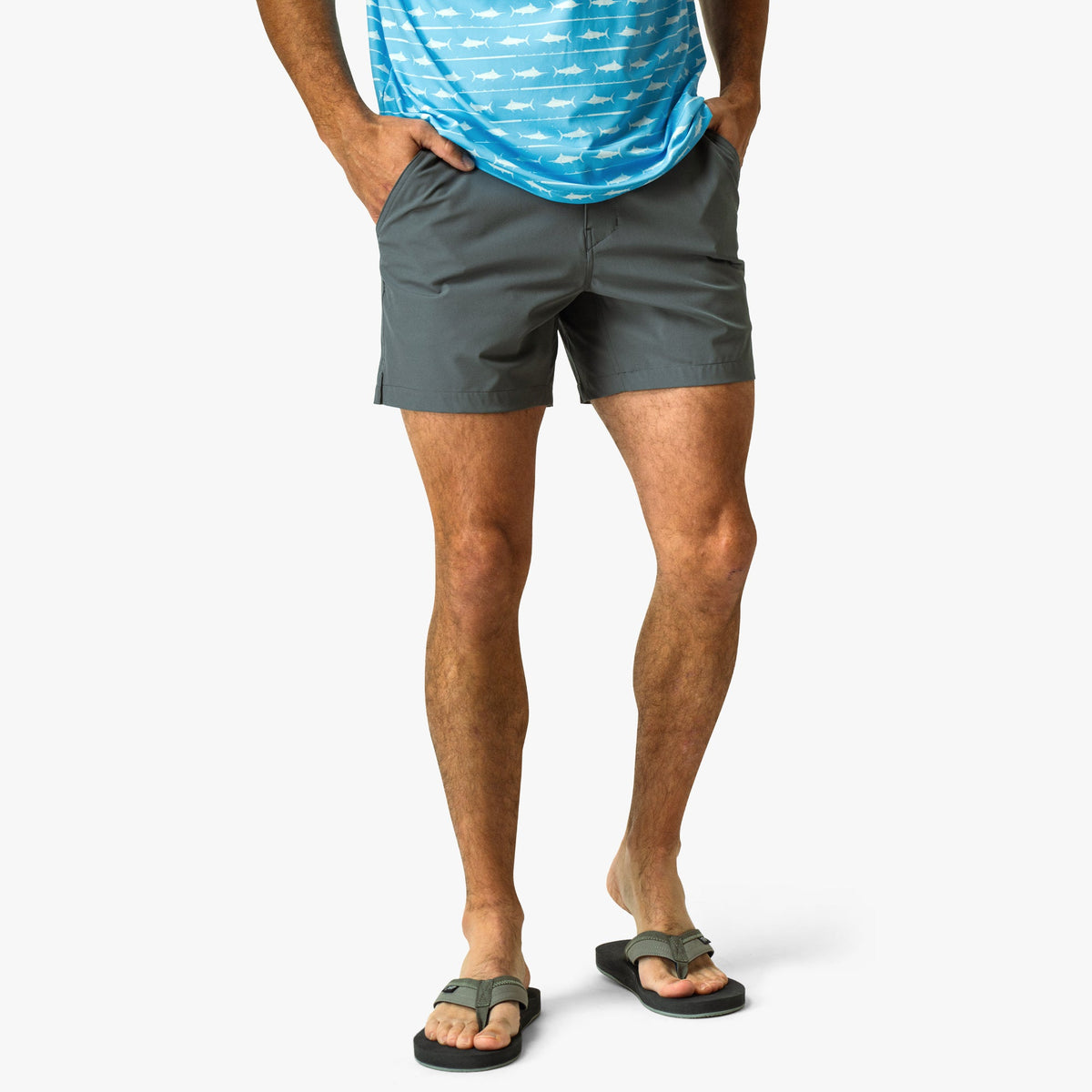 Dusk Everyday Stretch Men's Casual Shorts / AFTCO Best Seller
