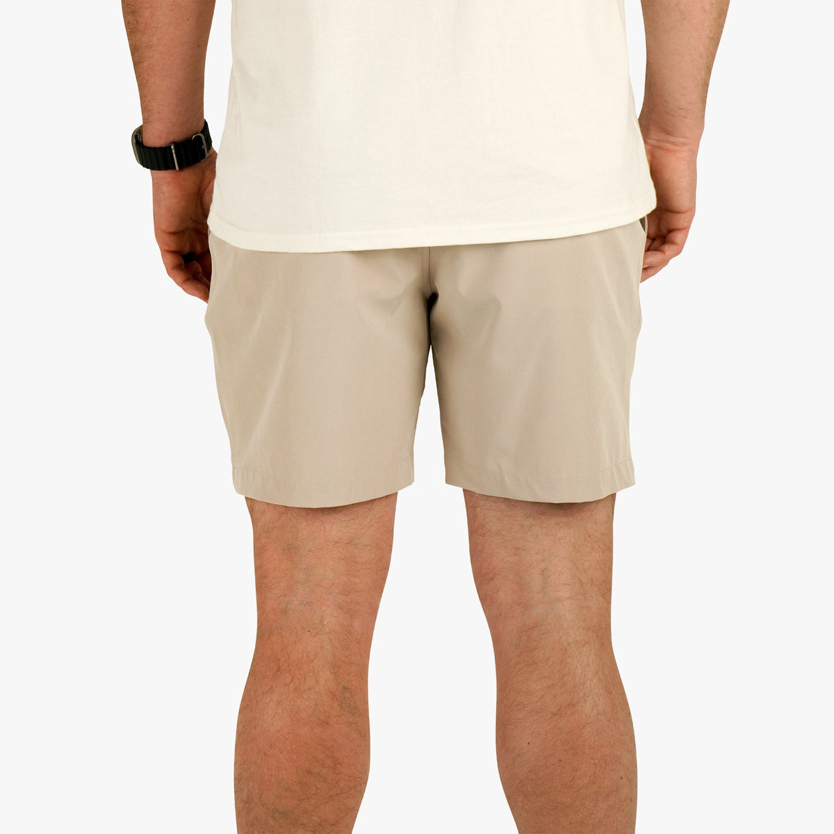 Harbor Gray Everyday Stretch Men's Casual Shorts / AFTCO Great Value