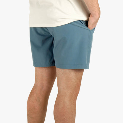 Harbor Gray Everyday Stretch Men's Casual Shorts / AFTCO Great Value
