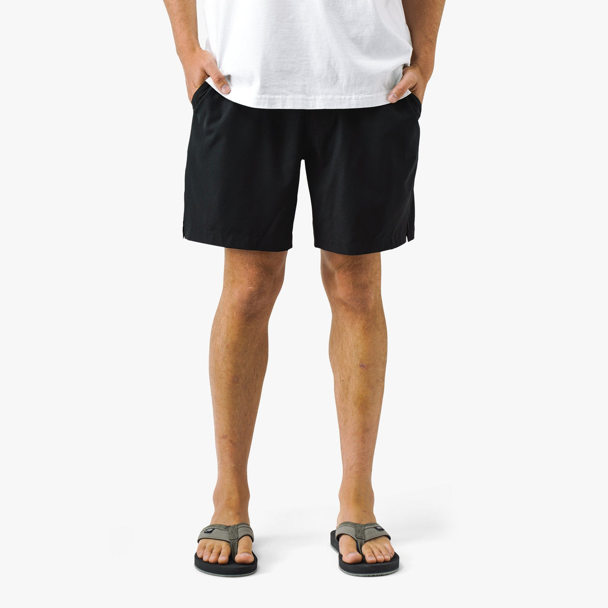 Harbor Gray Everyday Stretch Men's Casual Shorts / AFTCO Great Value