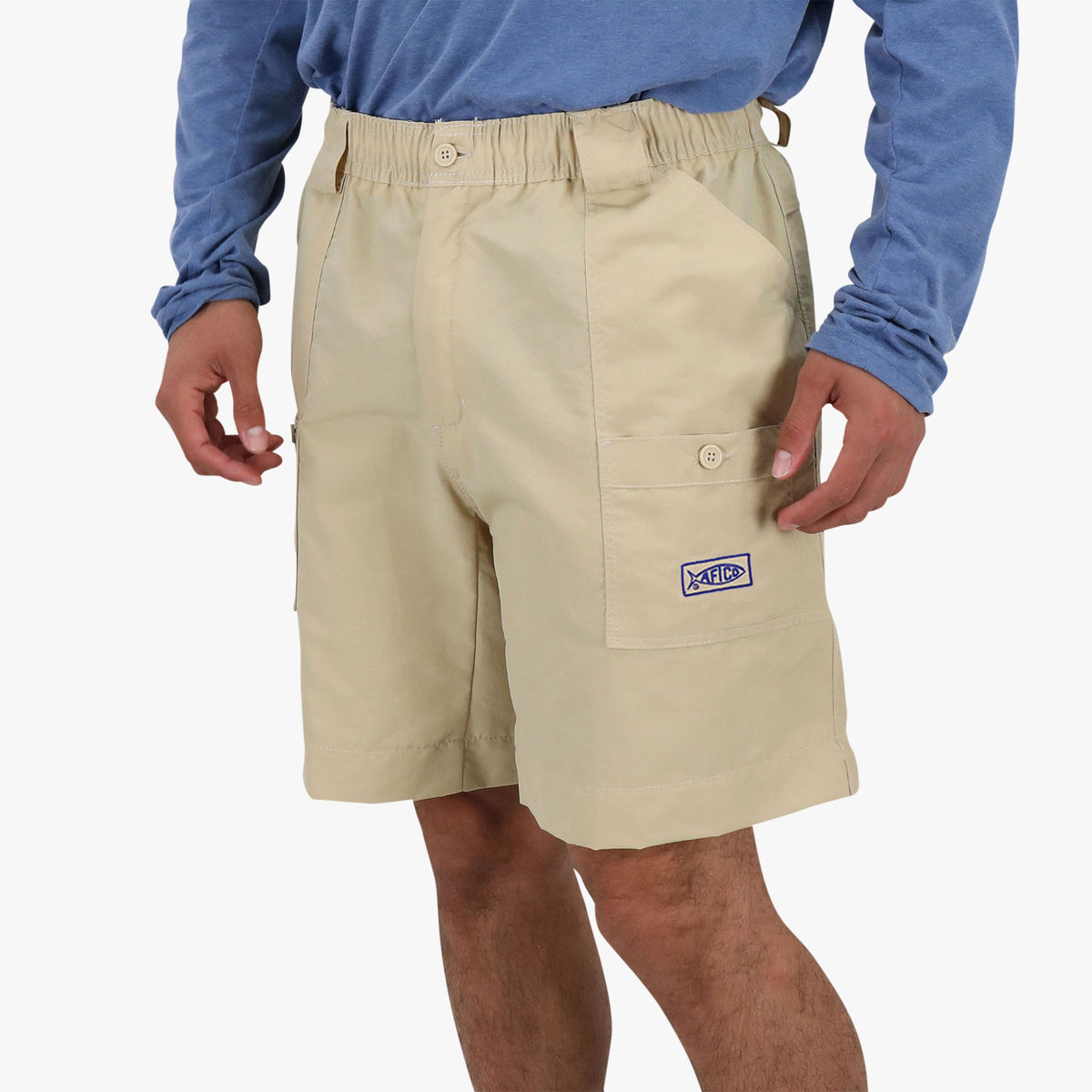 Splish Splash Original Mens Fishing Shorts Long - Classic Colors - AFTCO / AFTCO Hot Sale