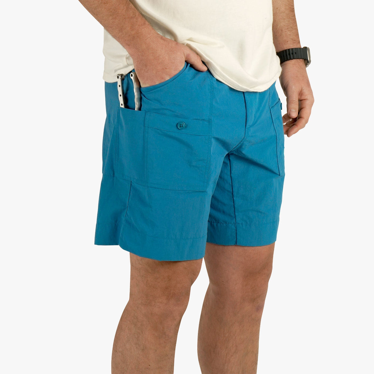 Splish Splash Original Mens Fishing Shorts Long - Classic Colors - AFTCO / AFTCO Hot Sale