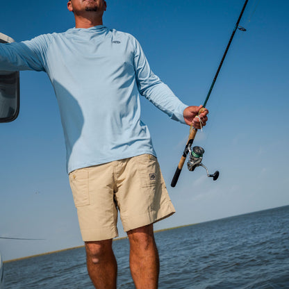 Splish Splash Original Mens Fishing Shorts Long - Classic Colors - AFTCO / AFTCO Hot Sale