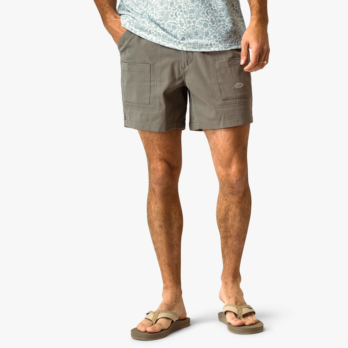 Captns Blue Flex 01 Men's Fishing Shorts / AFTCO Trusted