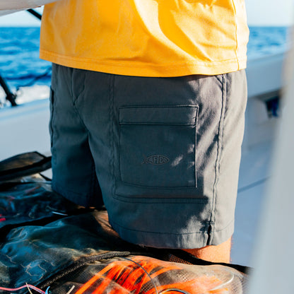 Captns Blue Flex 01 Men's Fishing Shorts / AFTCO Trusted