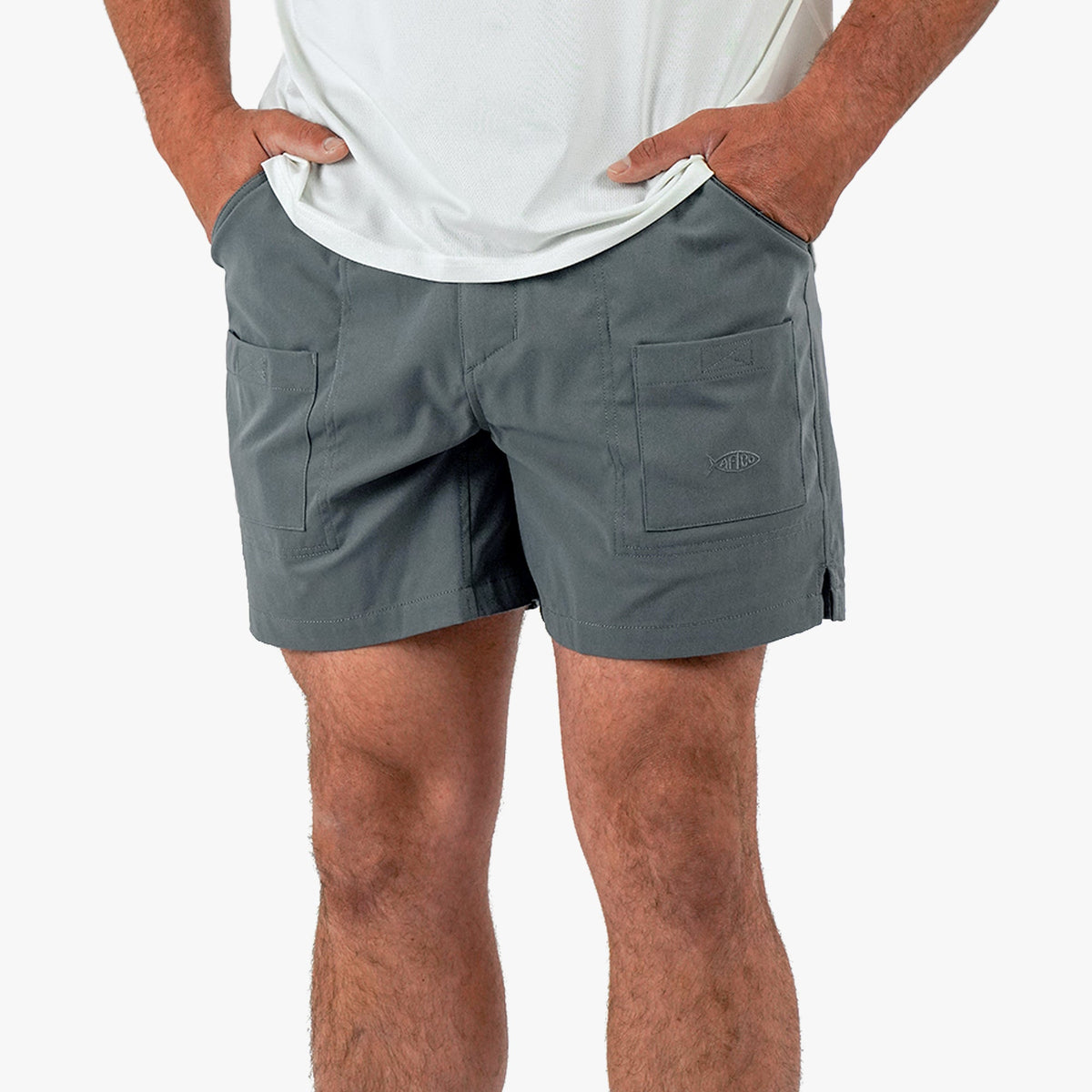 Captns Blue Flex 01 Men's Fishing Shorts / AFTCO Trusted