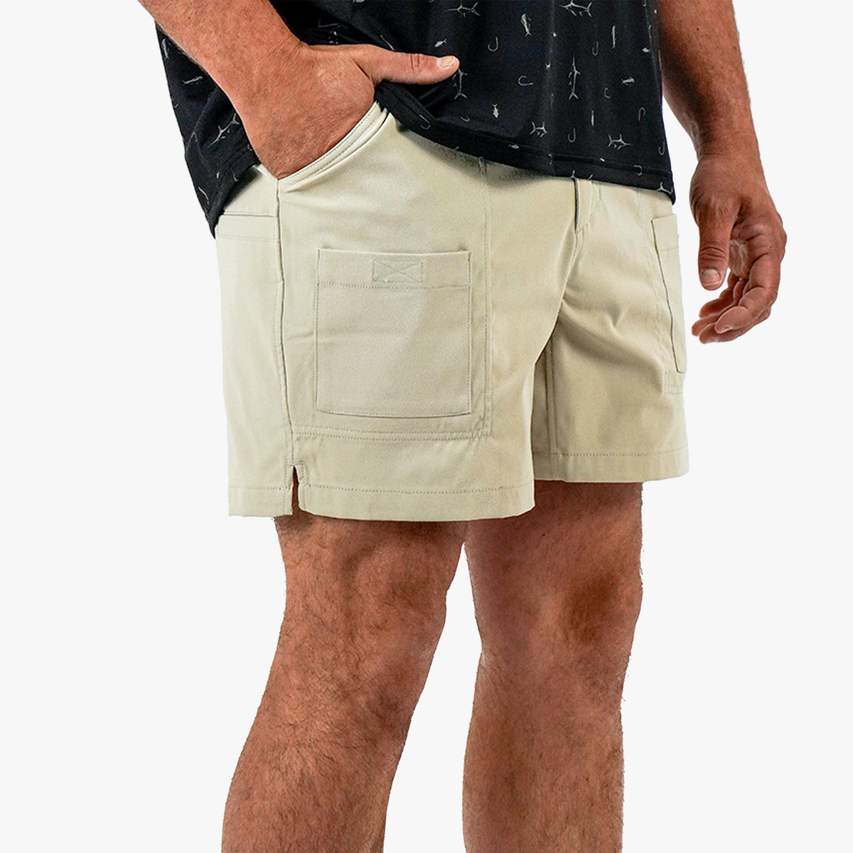 Captns Blue Flex 01 Men's Fishing Shorts / AFTCO Trusted