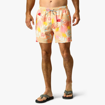 Sunrise Strike Printed Swim Trunks / AFTCO Smart Buy
