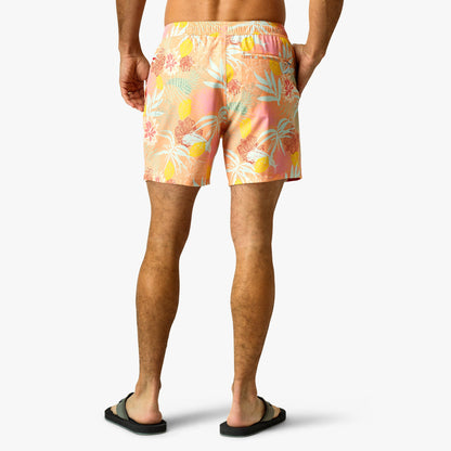 Sunrise Strike Printed Swim Trunks / AFTCO Smart Buy