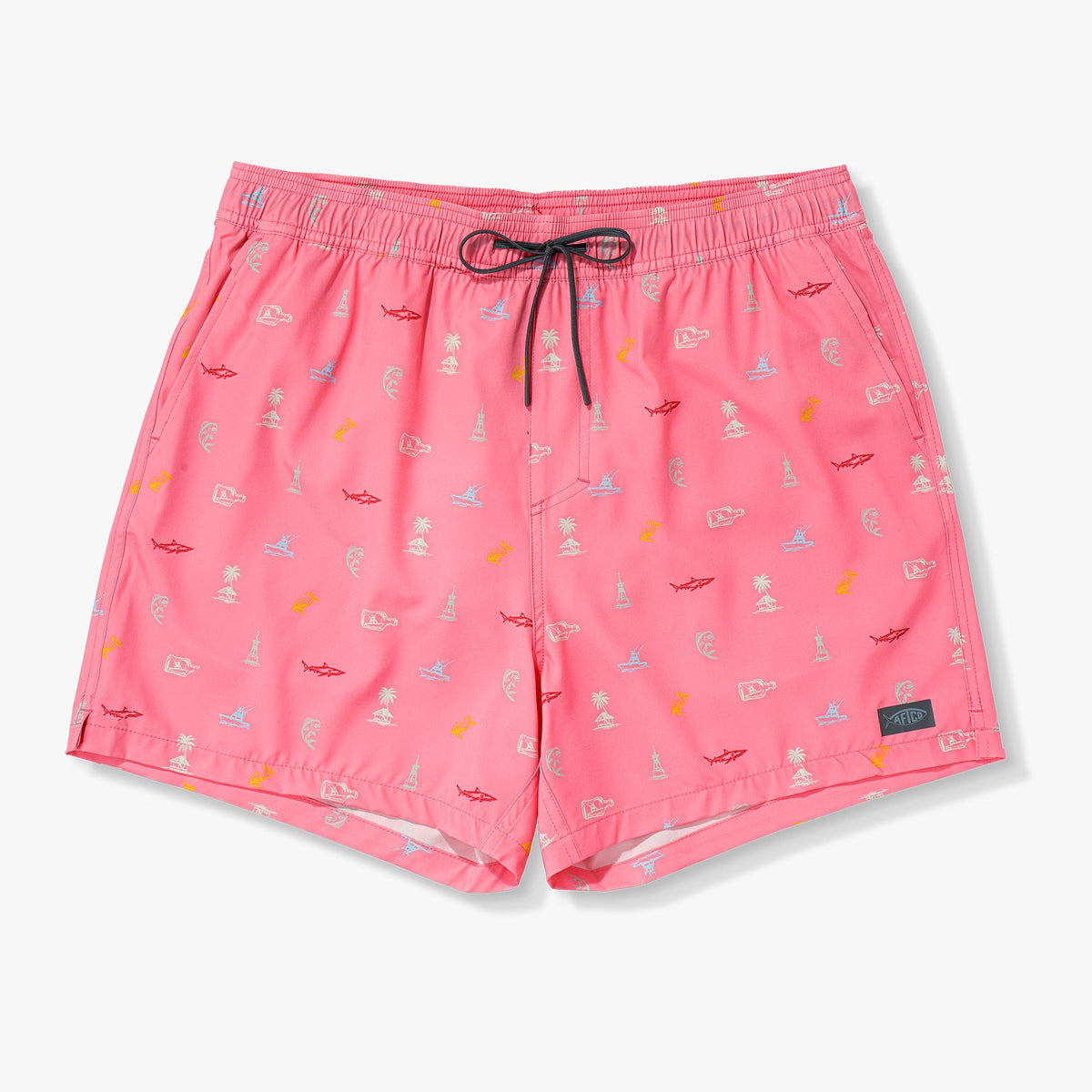 Conch Strike Printed Swim Trunks / AFTCO Customer Favorite