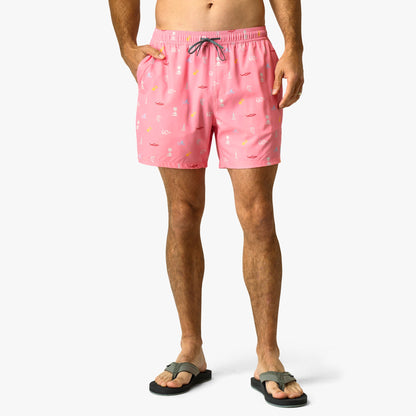 Conch Strike Printed Swim Trunks / AFTCO Customer Favorite