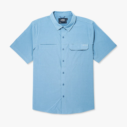 Bay Leaf Air O Mesh SS Button Down Fishing Shirt / AFTCO Signature