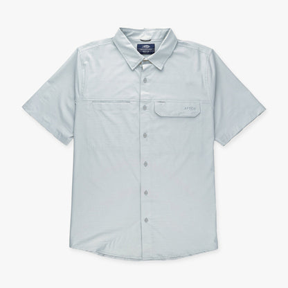 Bay Leaf Air O Mesh SS Button Down Fishing Shirt / AFTCO Signature