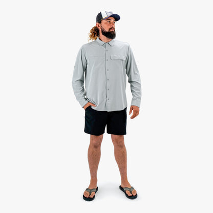 Bay Leaf Air-O Mesh LS Fishing Button Up Shirts / AFTCO Discount